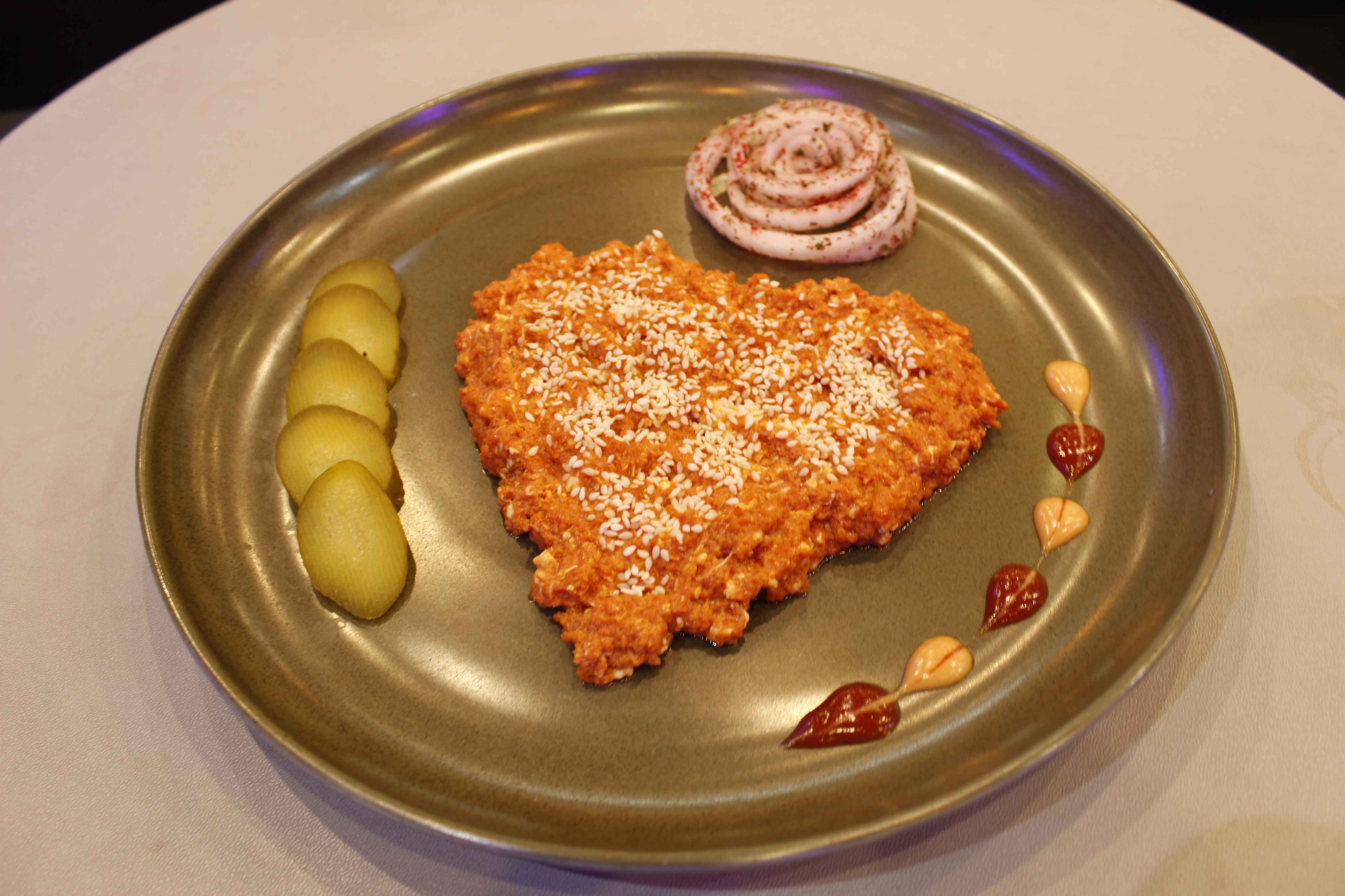 املت مخصوص بشقاب انگلیسی